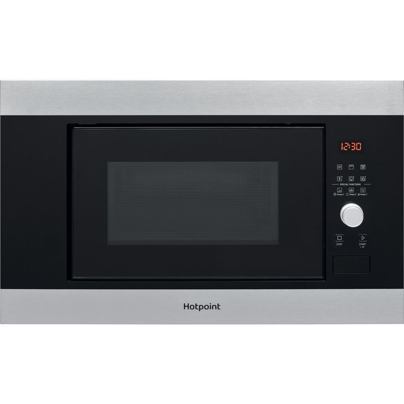 Hotpoint-Microwave-Built-in-MF20G-IX-H-Inox-Electronic-20-MW-Grill-function-800-Frontal