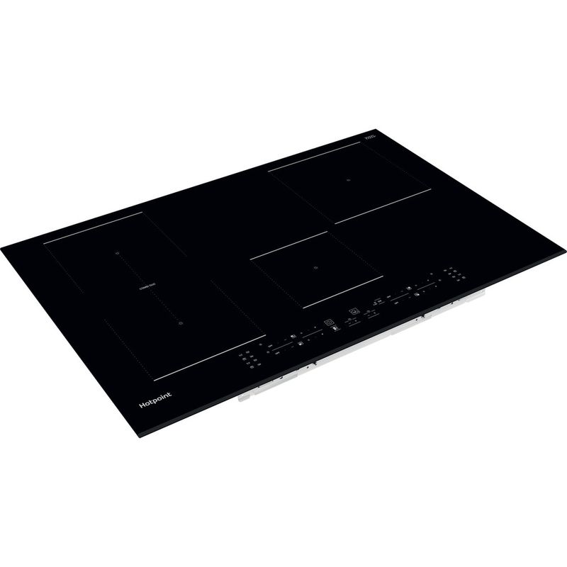 Hotpoint HOB TB 3977B BF Black Induction vitroceramic Perspective