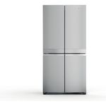 Hotpoint-Side-by-Side-Freestanding-HQ9-M2L-UK-Inox-Look-Frontal