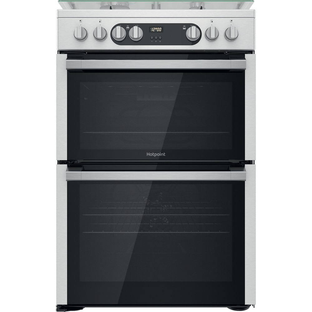 Hotpoint HDM67G9C2CX/U Electric Dual Fuel Cooker - Inox