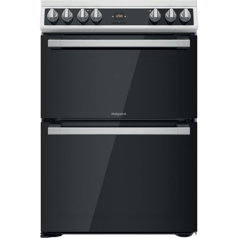 Hotpoint-Double-Cooker-HDT67V9H2CW-UK-White-A-Frontal