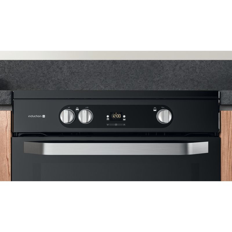 Hotpoint Double Cooker HDM67I9H2CB/U Black A Lifestyle control panel