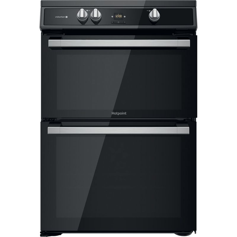 Hotpoint Double Cooker HDT67I9HM2C/UK Black A Frontal