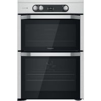 Hotpoint Induction Double Cooker - Stainless Steel - 60cm - A | A Rated - HDM67I9H2CX/UK