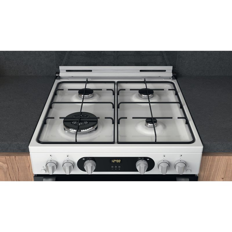 Hotpoint-Double-Cooker-HD67G02CCW-UK-White-A--Lifestyle-frontal-top-down