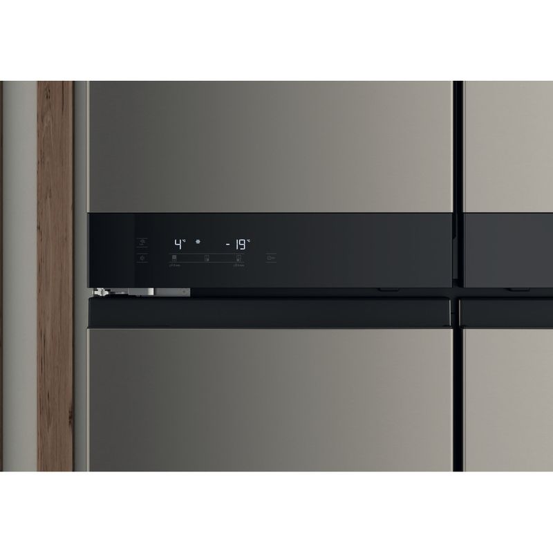 Hotpoint-Side-by-Side-Freestanding-HQ9-U1BL-UK-Black-Inox-Lifestyle-control-panel