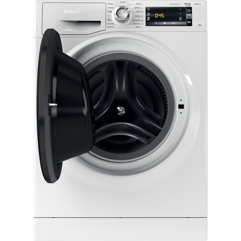 Hotpoint Washing machine Freestanding NLLCD 1044 WD AW UK N White Front loader B Frontal open