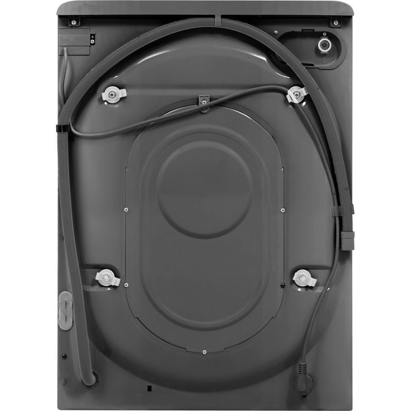 Hotpoint Washing machine Freestanding NLLCD 1064 DGD AW UK N Dark Grey Front loader C Back / Lateral