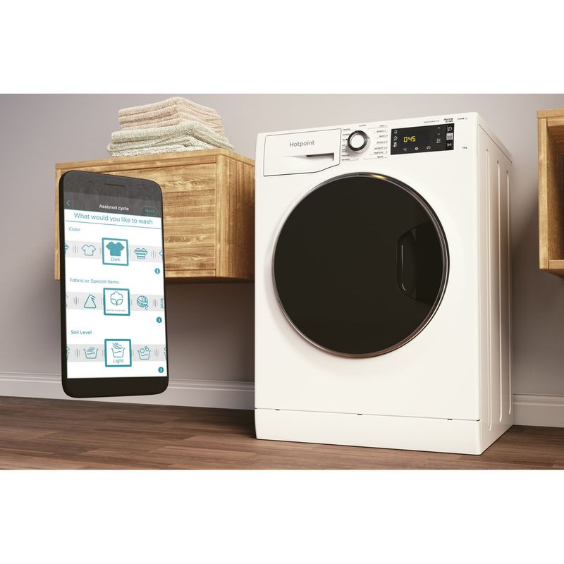 Hotpoint ActiveCare NLCD 1164 D AW UK N Washing Machine White