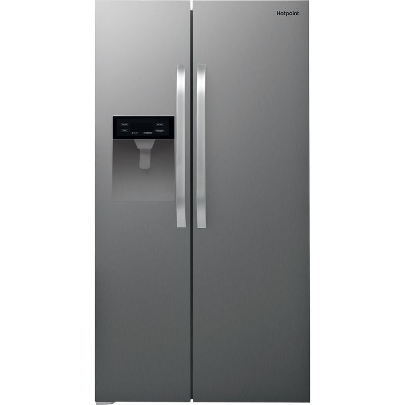 Hotpoint-Side-by-Side-Freestanding-SXBHE-924-WD--UK--1-Inox-Look-Frontal