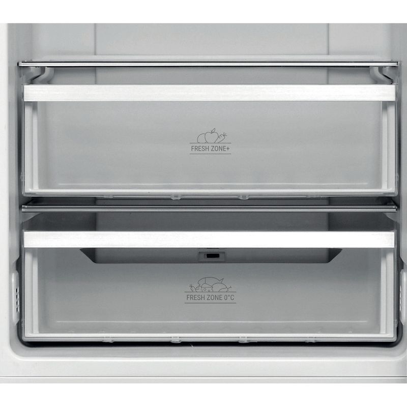 Hotpoint H7T 911A MX H AQUA 1 Fridge Freezer - Stainless Steel