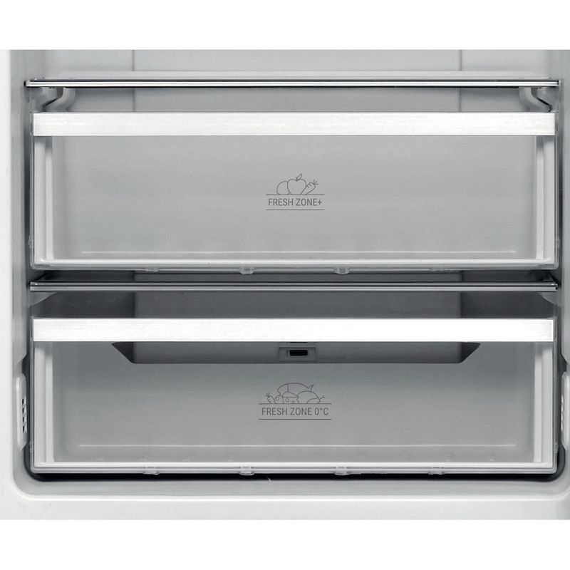 Freestanding fridge freezer Hotpoint H7T 911T MX H 1