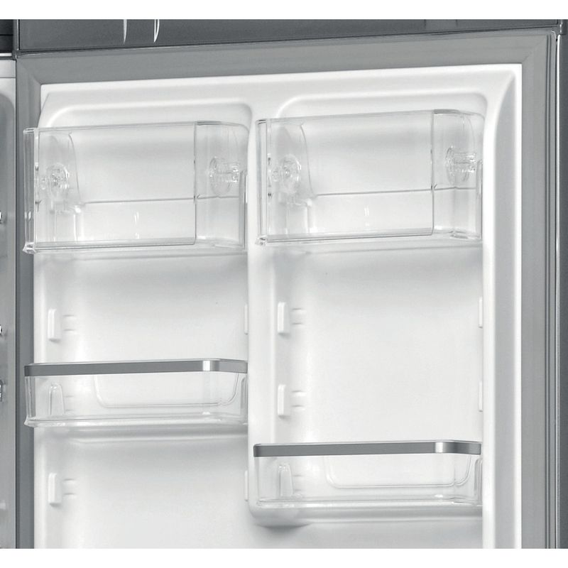 Hotpoint Fridge Freezer Freestanding H7T 911T MX H 1 Mirror/Inox 2 doors Drawer