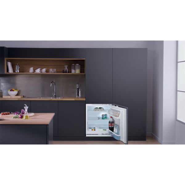 Hotpoint Refrigerator Built-in HL A1.UK 1 Steel Lifestyle frontal open