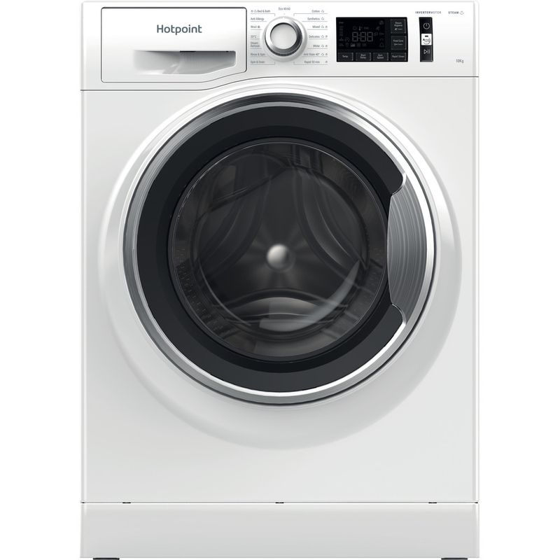 Hotpoint Washing machine Freestanding NM11 1064 WC A UK N White Front loader C Frontal