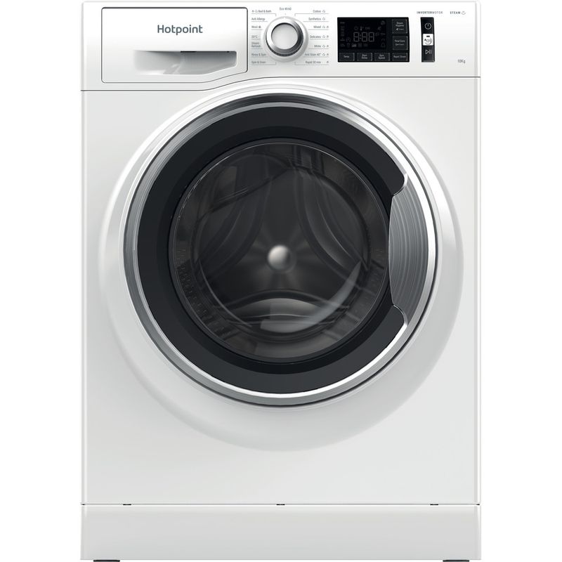 Hotpoint-Washing-machine-Freestanding-NM11-1064-WC-A-UK-N-White-Front-loader-C-Frontal