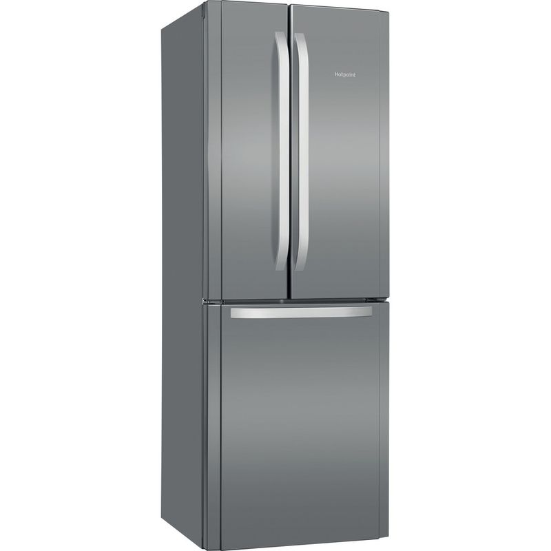 Freestanding fridge freezer Hotpoint FFU3D X 1