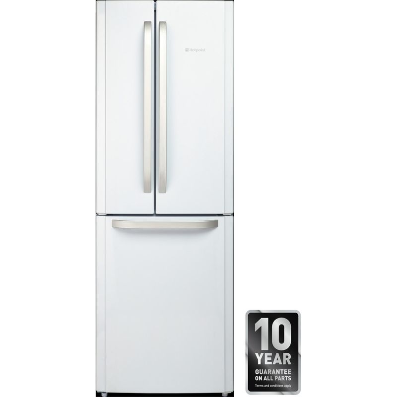 Hotpoint-Fridge-Freezer-Freestanding-FFU3D-W-1-White-3-doors-Award