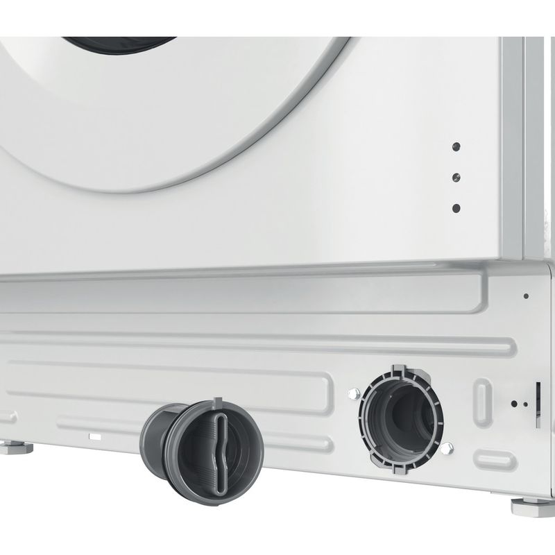 Hotpoint Washer dryer Built-in BI WDHG 75148 UK N White Front loader Filter