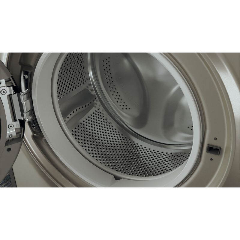 Hotpoint Washer dryer Freestanding RDG 9643 GK UK N Graphite Front loader Drum