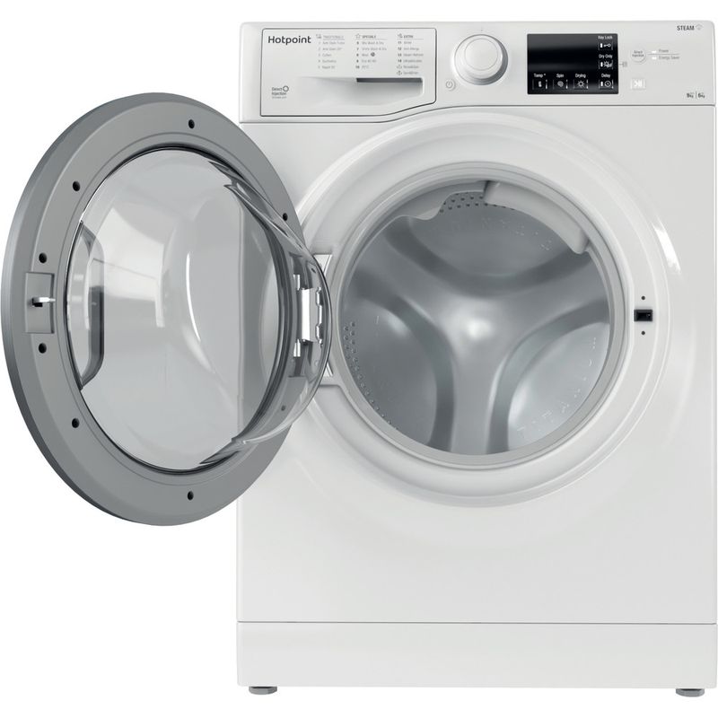 Hotpoint Washer dryer Freestanding RD 964 JD UK N White Front loader Frontal open