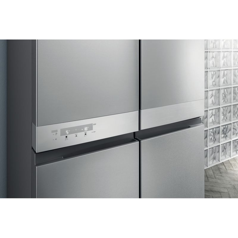 Side by Side Fridge Freezer Hotpoint HQ9 B1L 1 Hotpoint