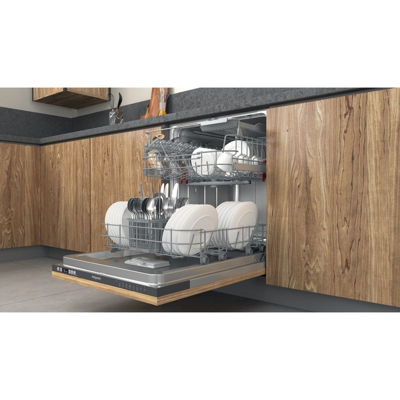 Integrated Dishwasher Hotpoint HIC 3B19 C UK Hotpoint