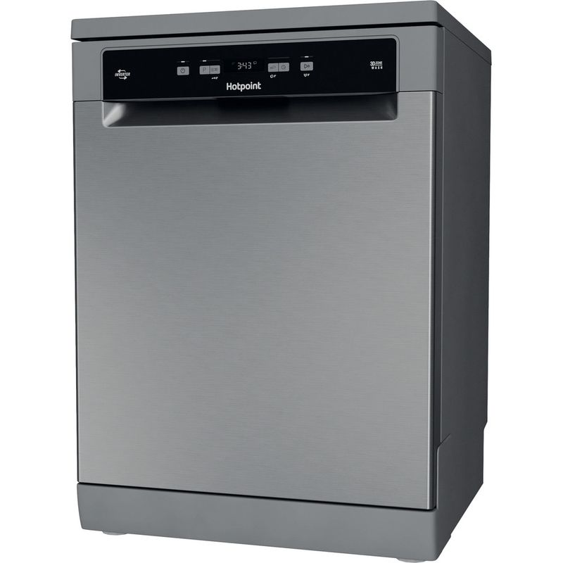 Hotpoint-Dishwasher-Freestanding-HFC-3C26-WC-X-UK-Freestanding-E-Perspective