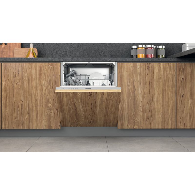 Hotpoint Dishwasher Built-in HIE 2B19 UK Full-integrated F Lifestyle frontal open