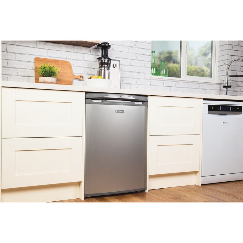Hotpoint Refrigerator Freestanding RLA36G 1 Graphite Lifestyle perspective