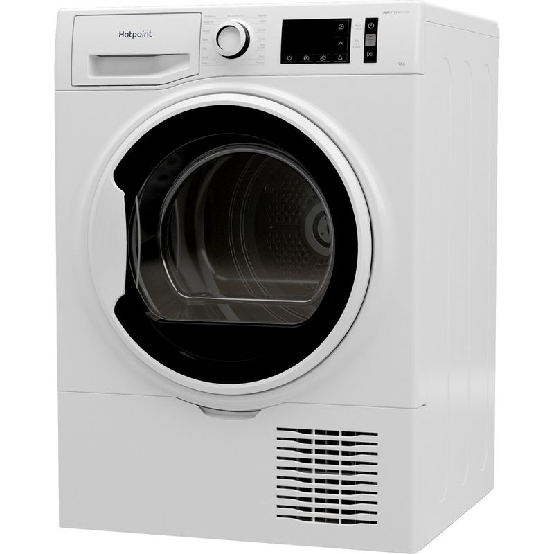 Hotpoint Dryer H3 D91WB UK White Perspective