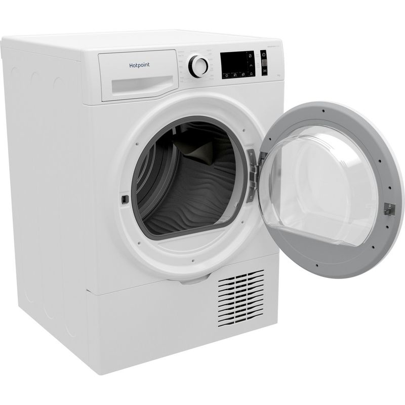 Hotpoint Dryer H3 D91WB UK White Perspective open