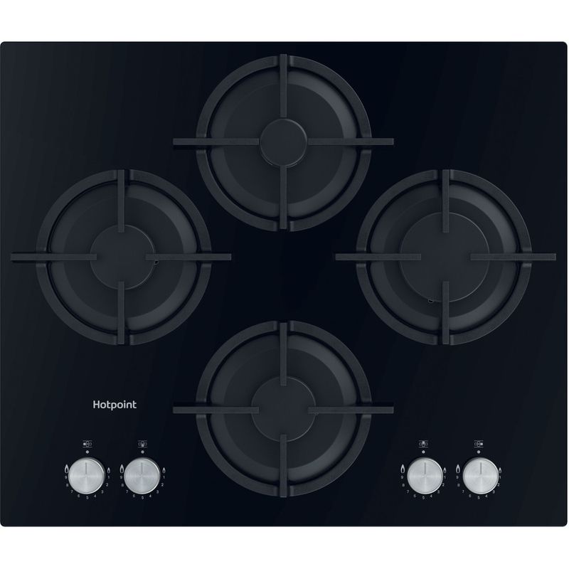 Hotpoint HOB HGS 61S BK Black GAS Frontal