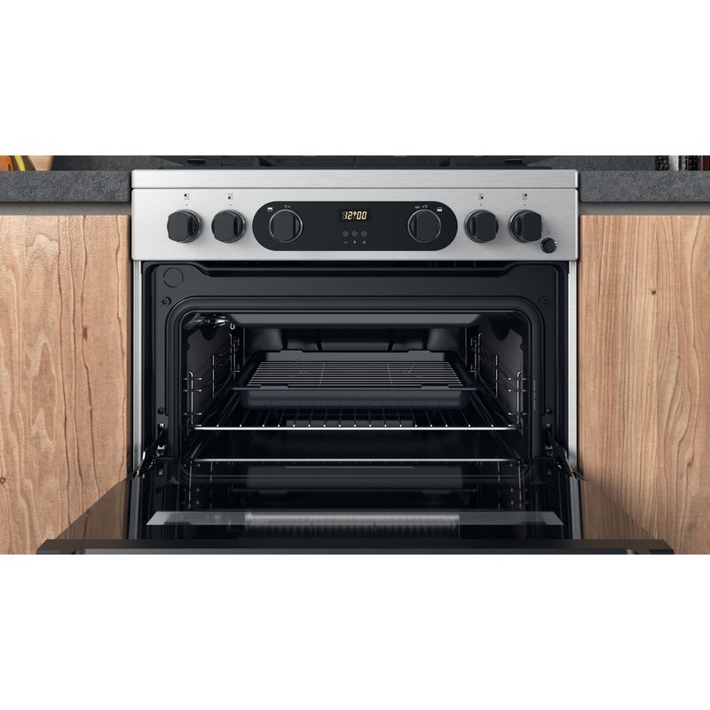 Hotpoint-Double-Cooker-CD67G0CCX-UK-Inox-A--Cavity
