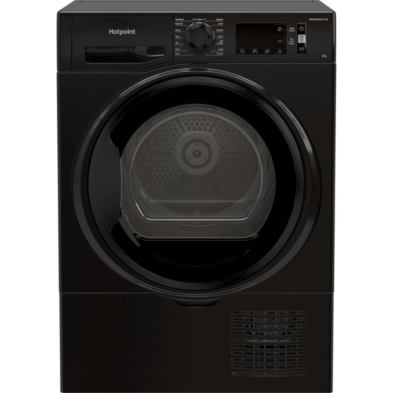 Hotpoint Dryer H3 D81B UK Black Frontal