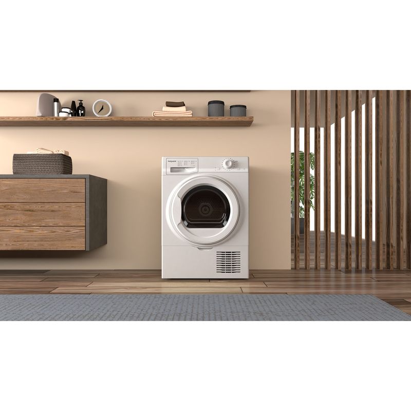 Hotpoint-Dryer-H2-D81W-UK-White-Lifestyle-frontal