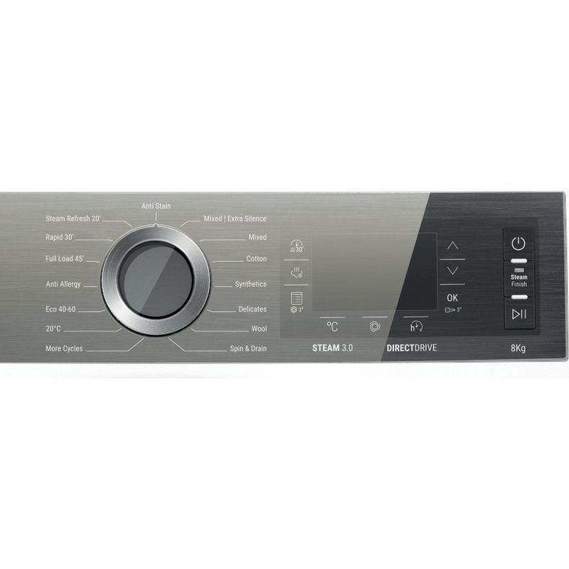 Hotpoint Washing machine Freestanding H6 W845WB UK White Front loader B Program