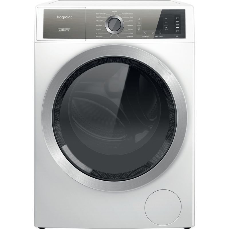 Hotpoint Washing machine Freestanding H7 W945WB UK White Front loader B Frontal