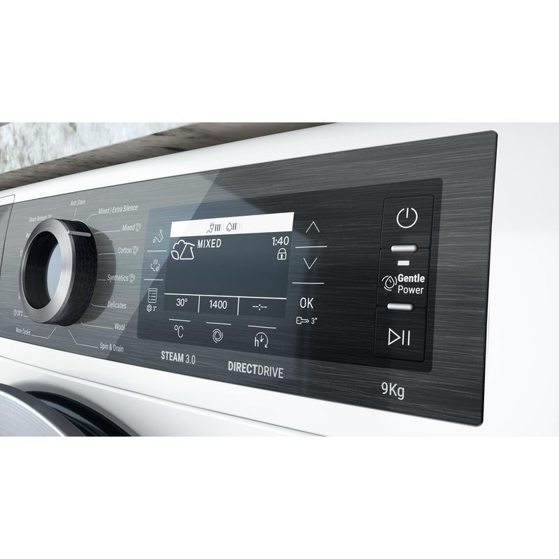 Freestanding Washing Machine Hotpoint H8 W946WB UK - Hotpoint