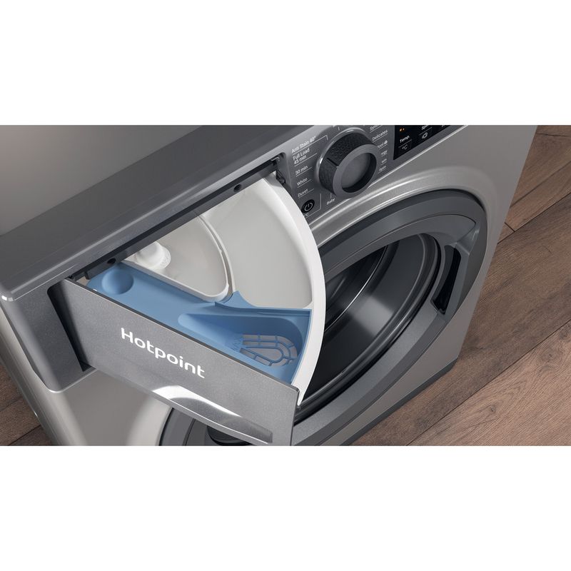 Hotpoint-Washing-machine-Freestanding-NSWF-743U-GG-UK-N-Graphite-Front-loader-D-Drawer