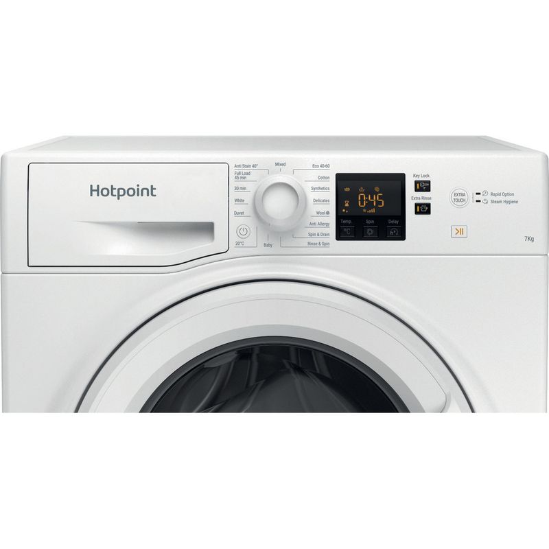 Freestanding Washing Machine Hotpoint NSWR 743U WK UK N Hotpoint
