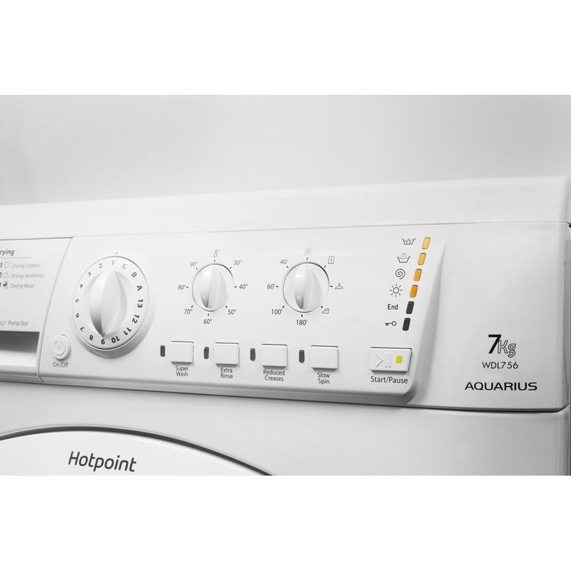 Hotpoint-Washer-dryer-Freestanding-WDL-540-P--UK-.C-White-Front-loader-Lifestyle-control-panel