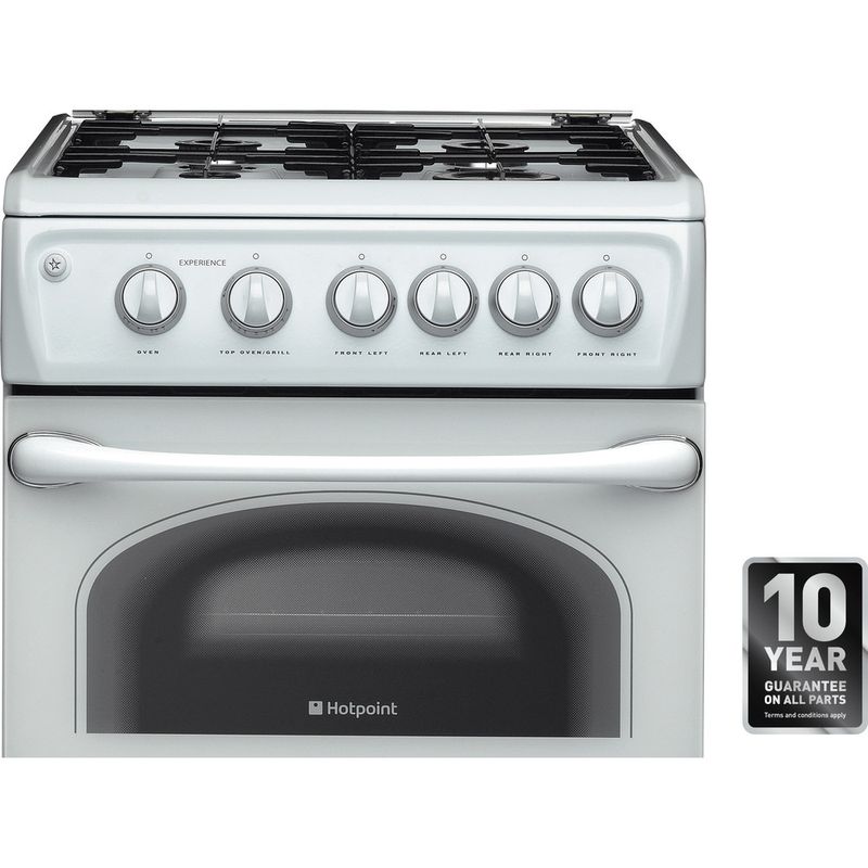 Hotpoint-Double-Cooker-50HGP-White-A--Enamelled-Sheetmetal-Award