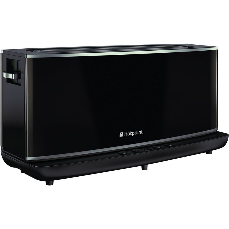 Hotpoint-Toaster-Freestanding-TT-12E-AB0-UK-Black-Perspective