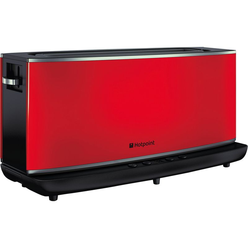 Hotpoint-Toaster-Freestanding-TT-12E-AR0-UK-Red-Perspective