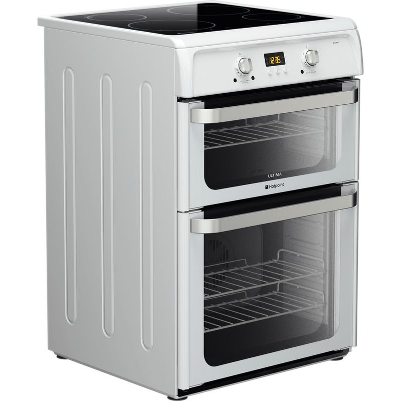Hotpoint-Double-Cooker-HUI612-P-White-A-Vitroceramic-Perspective