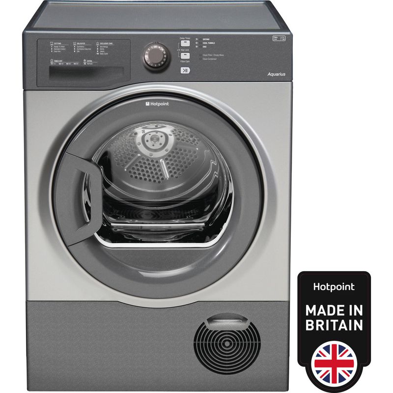 Hotpoint-Dryer-TCFS-83B-GG--UK--Graphite-Frontal