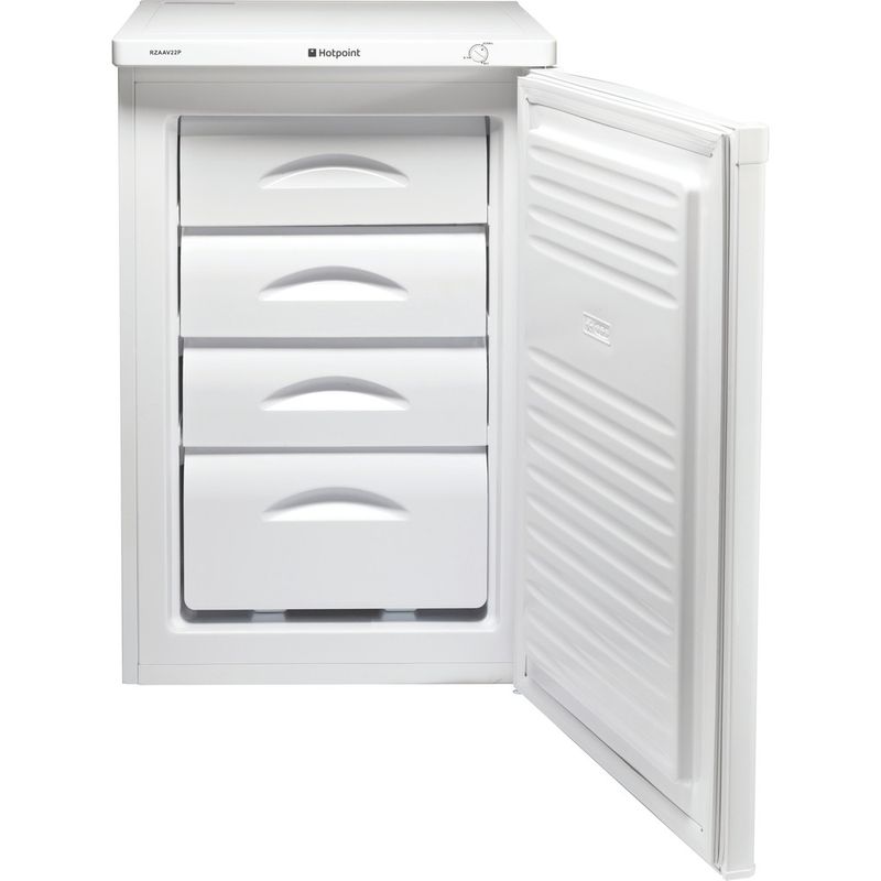 Hotpoint-Freezer-Freestanding-RZAAV22P.1-White-Perspective-open