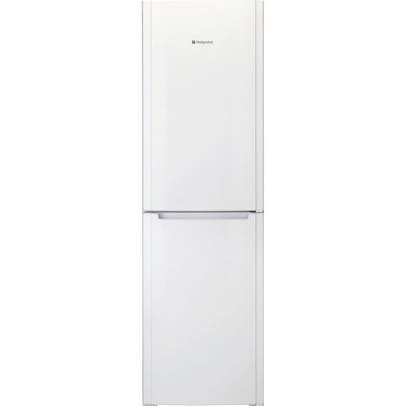 Hotpoint-Fridge-Freezer-Freestanding-FSFL58W-White-2-doors-Frontal
