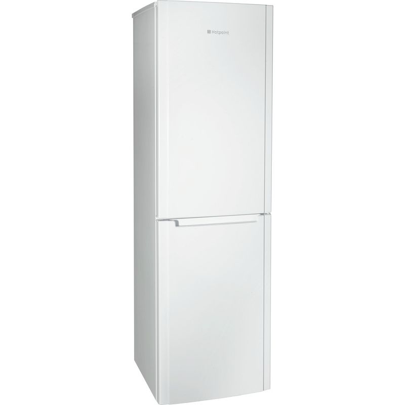 Hotpoint-Fridge-Freezer-Freestanding-FSFL58W-White-2-doors-Perspective